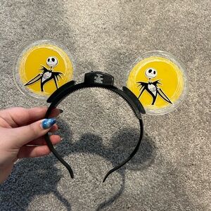 Light up Jack skellington Mickey ears